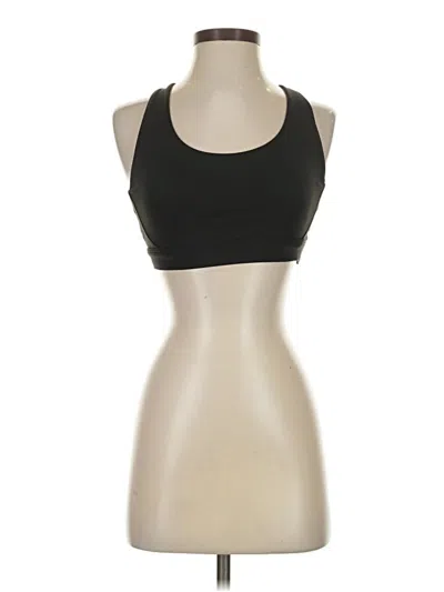 Pre-owned Athleta Tank Top Black Halter Neckline Tops