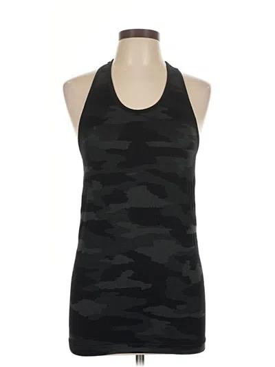 Pre-owned Athleta Tank Top Black Halter Neckline Tops
