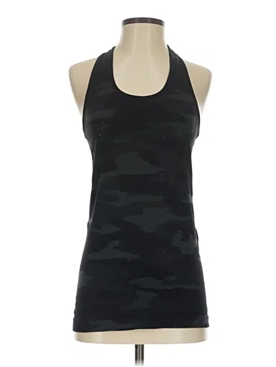 Pre-owned Athleta Tank Top Black Halter Neckline Tops