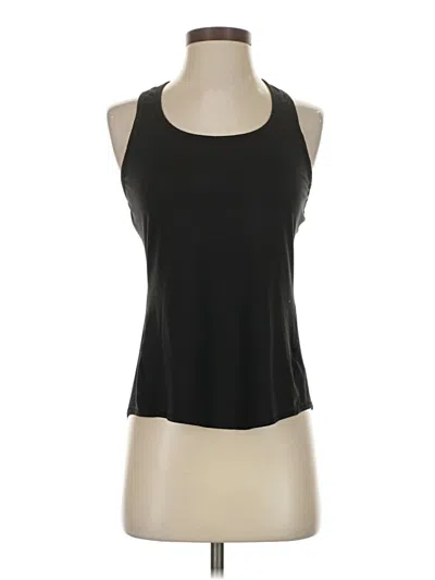 Pre-owned Athleta Tank Top Black Halter Neckline Tops