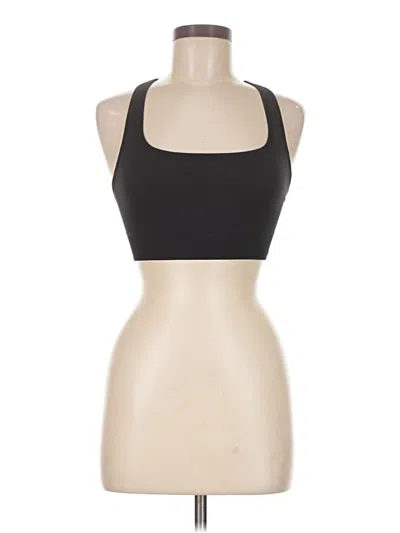 Pre-owned Athleta Tank Top Black Halter Neckline Tops