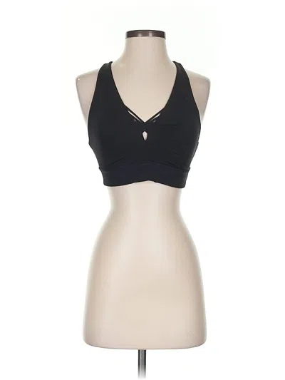 Pre-owned Athleta Tank Top Black Halter Neckline Tops