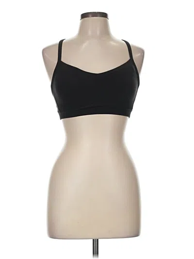 Pre-owned Athleta Tank Top Black Halter Neckline Tops