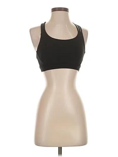 Pre-owned Athleta Tank Top Black Halter Neckline Tops