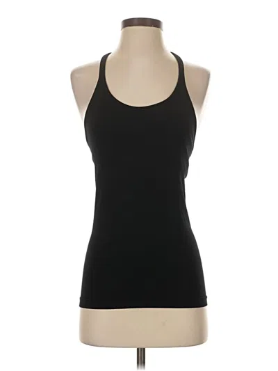 Pre-owned Athleta Tank Top Black Halter Neckline Tops