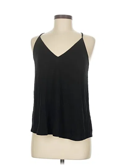 Pre-owned Athleta Tank Top Black Halter Neckline Tops