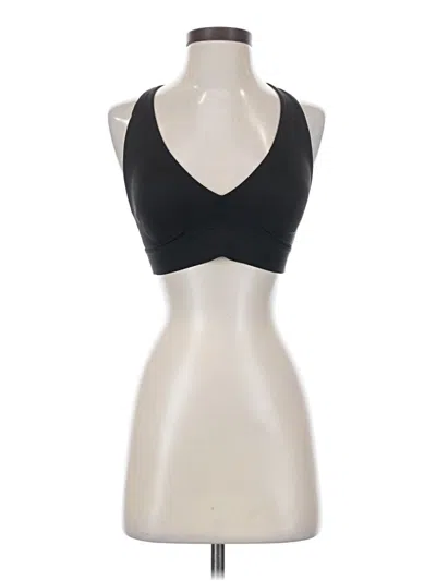 Pre-owned Athleta Tank Top Black Halter Neckline Tops