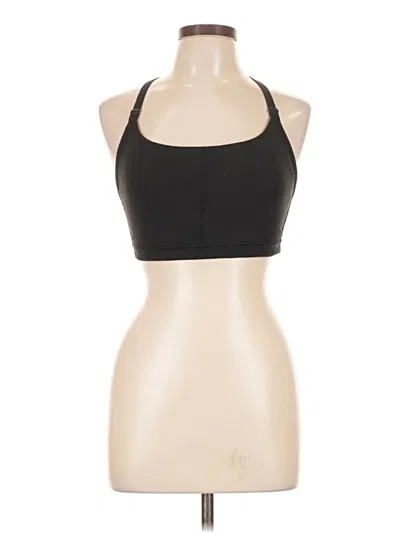 Pre-owned Athleta Tank Top Black Halter Neckline Tops