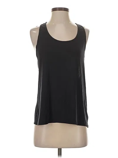 Pre-owned Athleta Tank Top Black Halter Neckline Tops