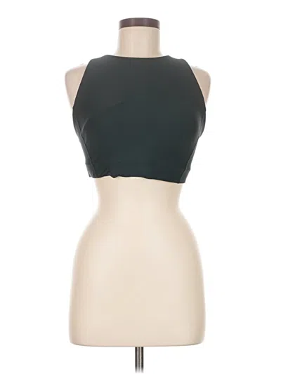 Pre-owned Athleta Tank Top Black Halter Neckline Tops