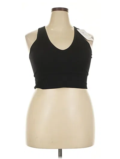 Athleta Tank Top Black Halter Neckline Tops