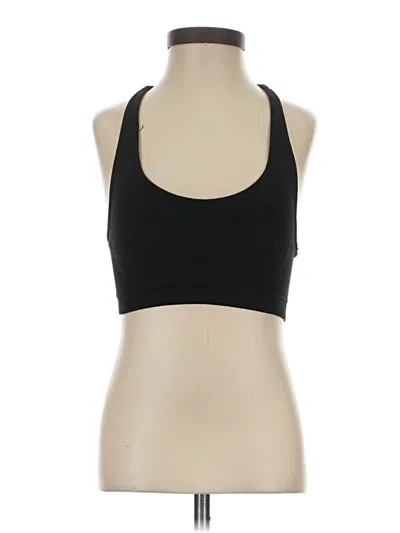 Pre-owned Athleta Tank Top Black Halter Neckline Tops