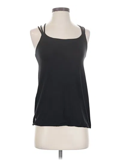 Pre-owned Athleta Tank Top Black Halter Neckline Tops