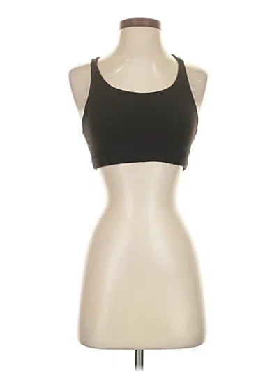 Pre-owned Athleta Tank Top Black Halter Neckline Tops