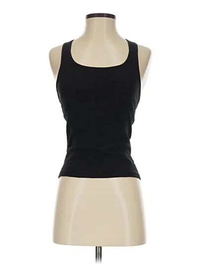 Pre-owned Athleta Tank Top Black Halter Neckline Tops