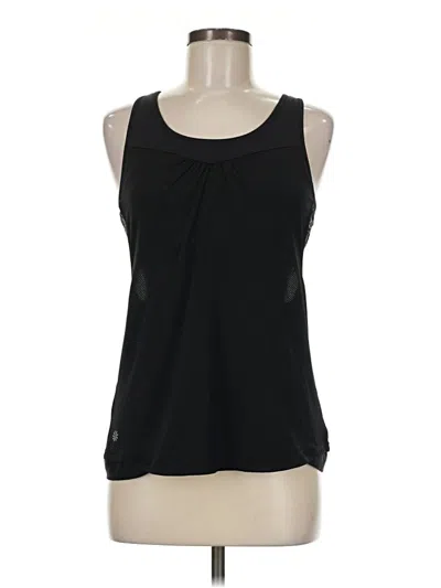 Pre-owned Athleta Tank Top Black Halter Neckline Tops