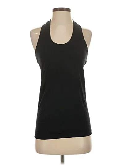 Pre-owned Athleta Tank Top Black Halter Neckline Tops