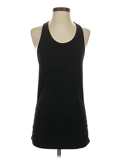 Pre-owned Athleta Tank Top Black Halter Neckline Tops