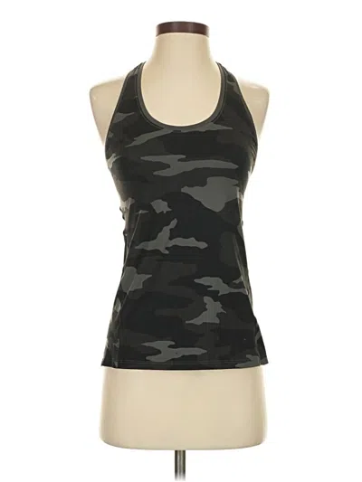 Pre-owned Athleta Tank Top Black Halter Neckline Tops