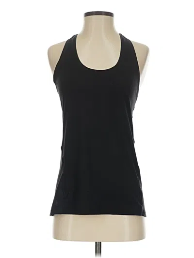 Pre-owned Athleta Tank Top Black Halter Neckline Tops