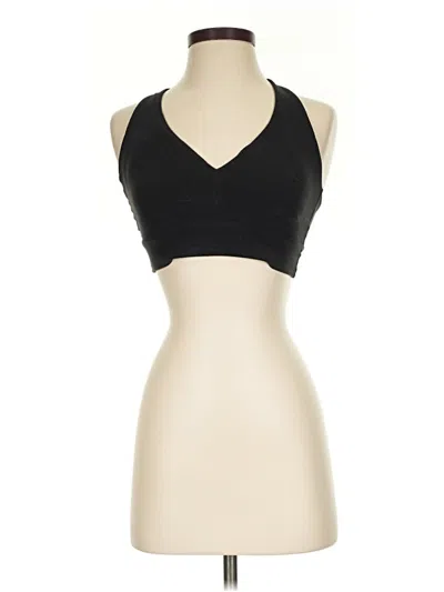 Pre-owned Athleta Tank Top Black Halter Neckline Tops