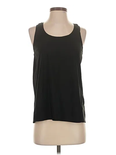 Pre-owned Athleta Tank Top Black Halter Neckline Tops