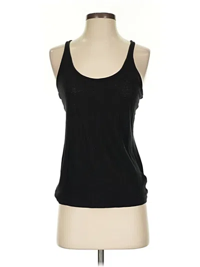 Pre-owned Athleta Tank Top Black Halter Neckline Tops