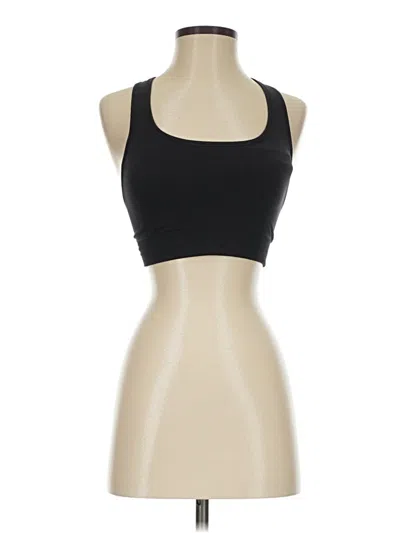 Pre-owned Athleta Tank Top Black Halter Neckline Tops