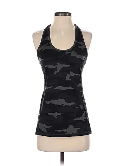 Pre-owned Athleta Tank Top Black Halter Neckline Tops