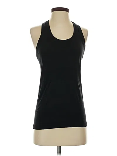 Pre-owned Athleta Tank Top Black Halter Neckline Tops