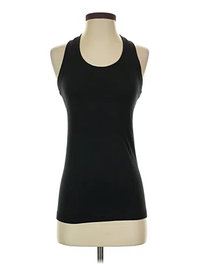 Pre-owned Athleta Tank Top Black Halter Neckline Tops