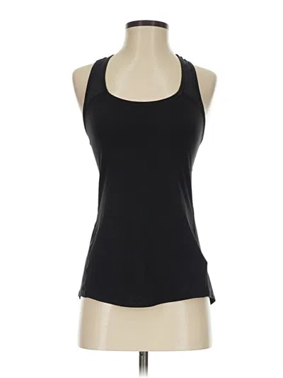 Pre-owned Athleta Tank Top Black Halter Neckline Tops