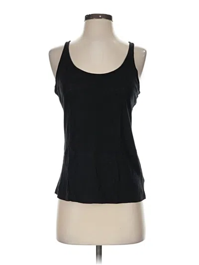 Pre-owned Athleta Tank Top Black Halter Neckline Tops