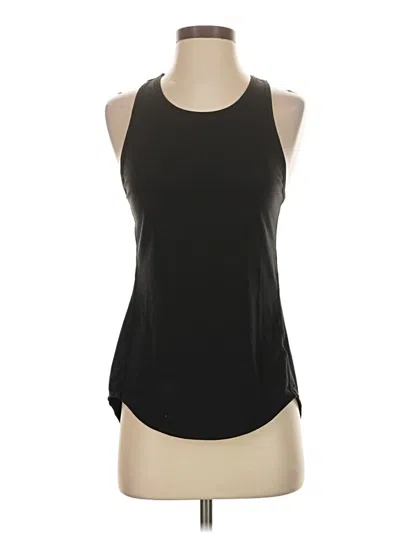 Pre-owned Athleta Tank Top Black Halter Neckline Tops