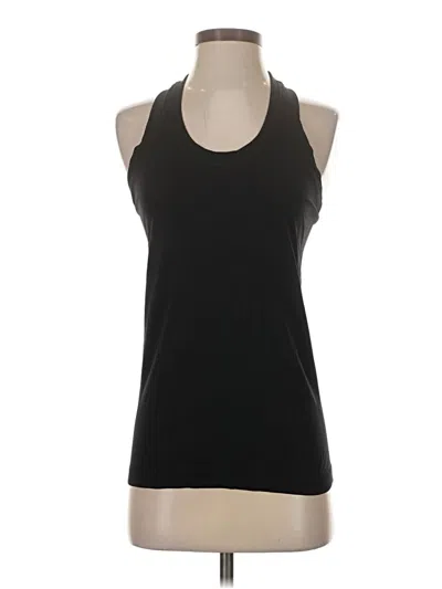 Pre-owned Athleta Tank Top Black Halter Neckline Tops