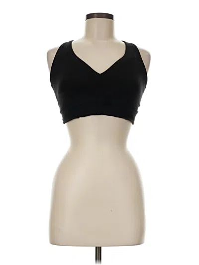Pre-owned Athleta Tank Top Black Halter Neckline Tops