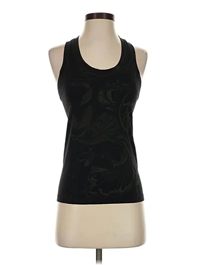 Pre-owned Athleta Tank Top Black Halter Neckline Tops