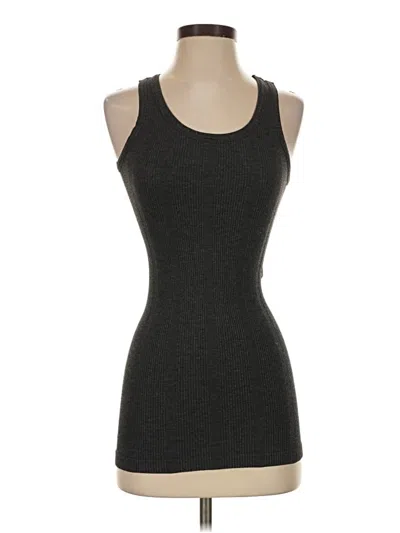 Pre-owned Athleta Tank Top Black Halter Neckline Tops