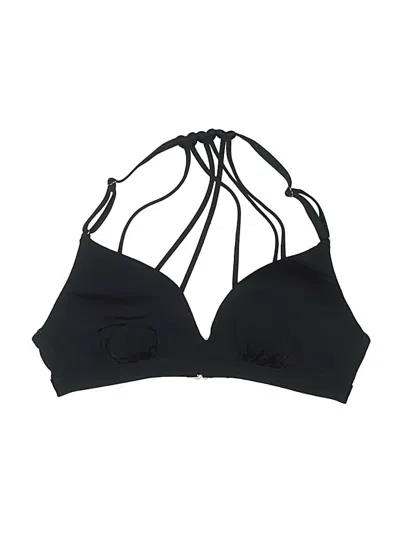 Pre-owned Athleta Kids' Tank Top Black Halter Neckline Tops