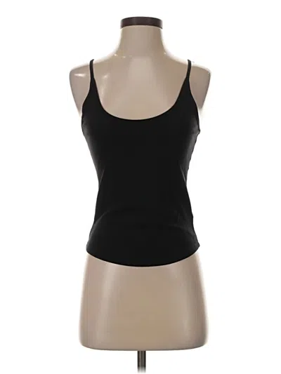 Pre-owned Athleta Tank Top Black Halter Neckline Tops