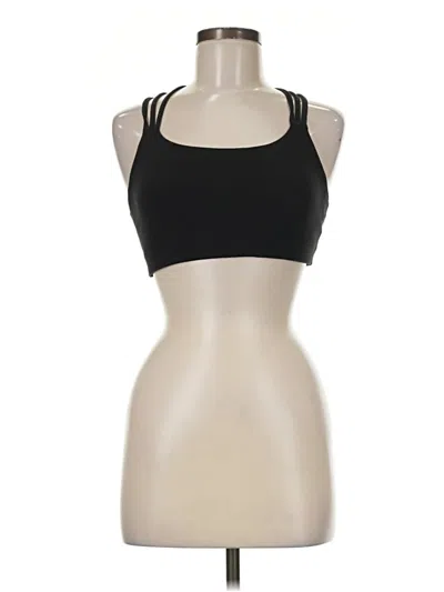 Pre-owned Athleta Tank Top Black Halter Neckline Tops