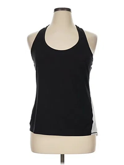Pre-owned Athleta Tank Top Black Halter Neckline Tops