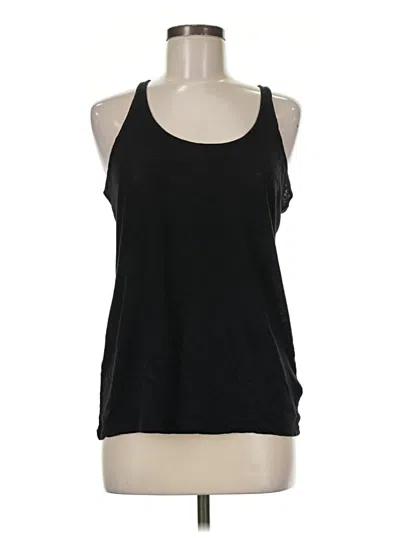 Pre-owned Athleta Tank Top Black Halter Neckline Tops