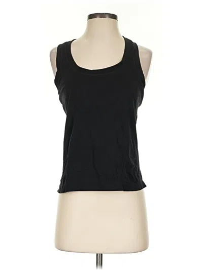 Pre-owned Athleta Tank Top Black Halter Neckline Tops
