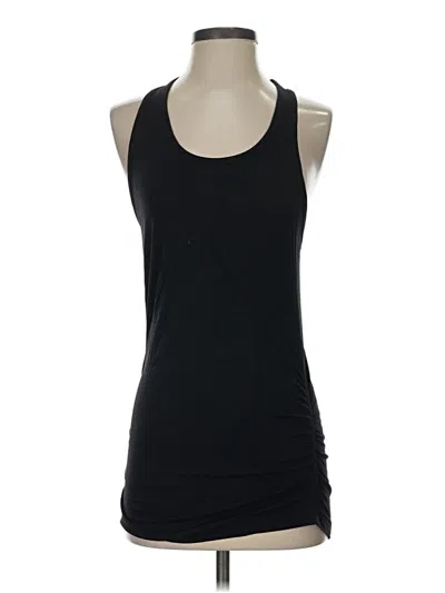 Pre-owned Athleta Tank Top Black Halter Neckline Tops
