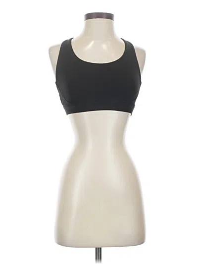 Pre-owned Athleta Tank Top Black Halter Neckline Tops
