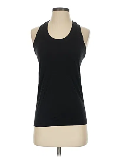 Pre-owned Athleta Tank Top Black Halter Neckline Tops