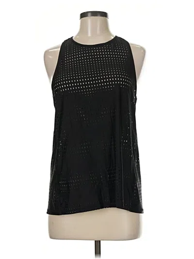 Pre-owned Athleta Tank Top Black Halter Neckline Tops