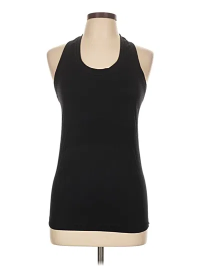 Pre-owned Athleta Tank Top Black Halter Neckline Tops