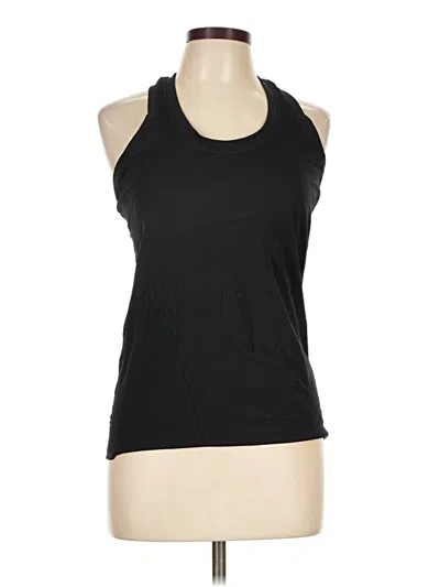 Pre-owned Athleta Tank Top Black Halter Neckline Tops